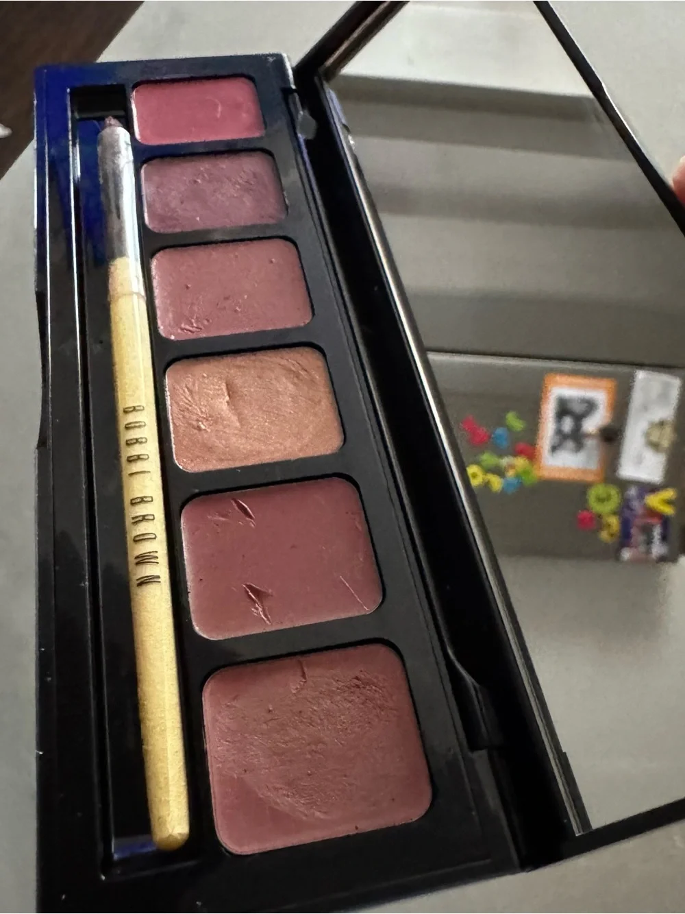 Bobbi Brown Pink & Gold Lip Palette Six Shades